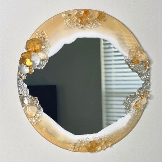 Custom 16” Embellished Mirror