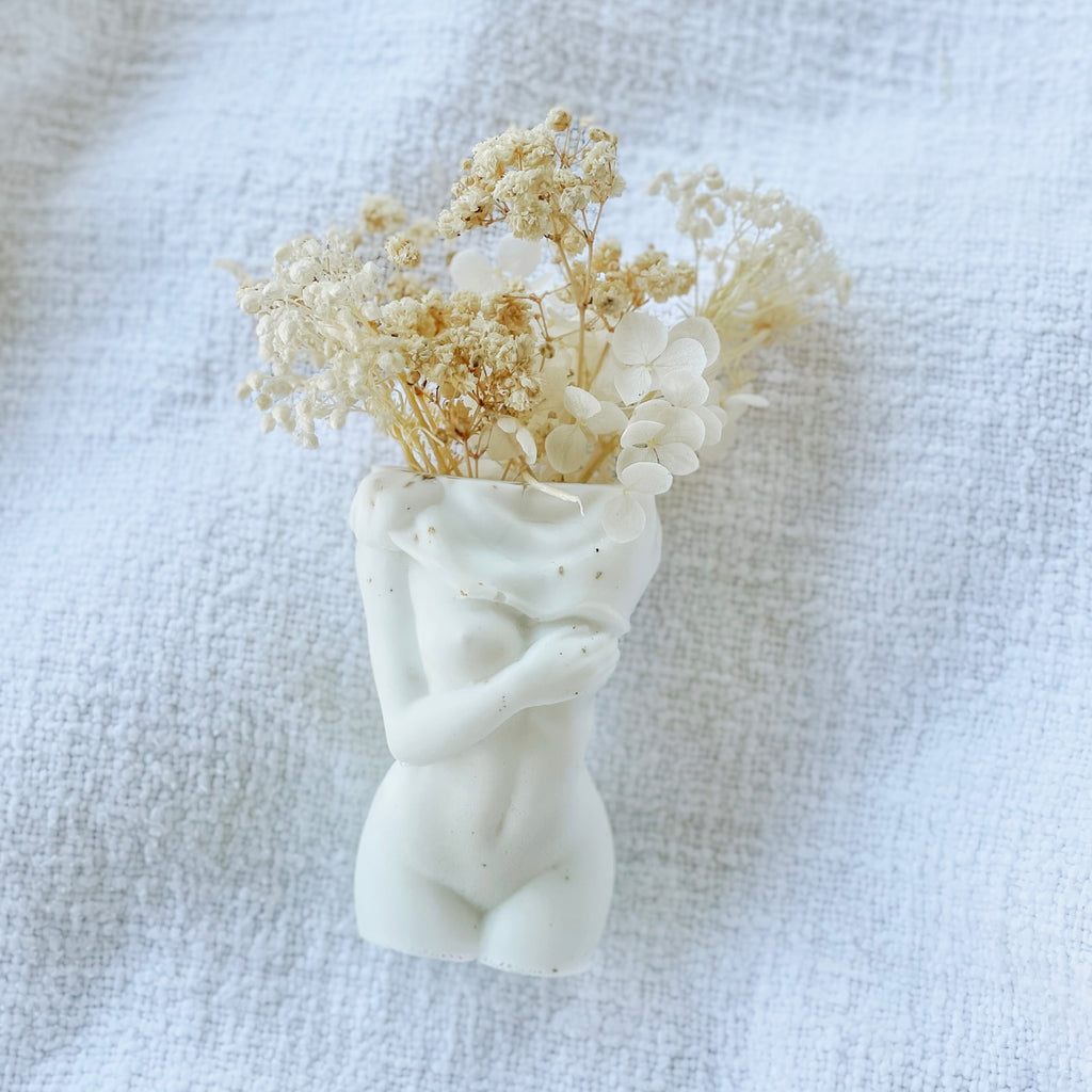“Celestia” Home Decor Body Bud Vase
