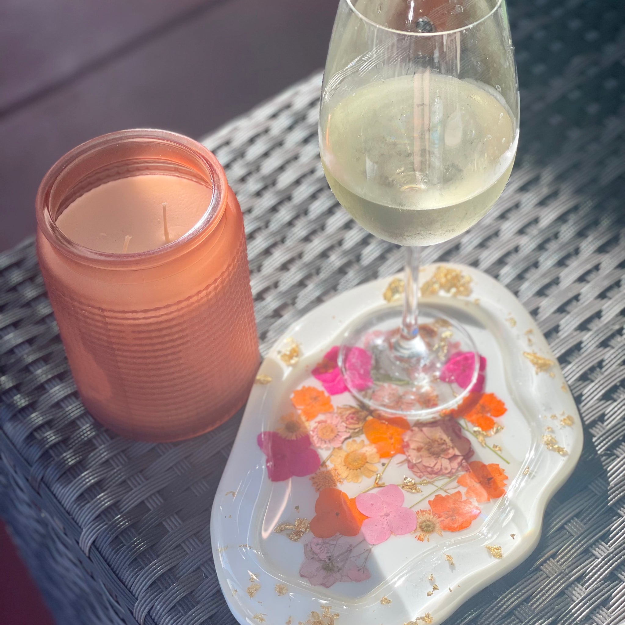 “Petal” Home Decor Vanity Tray